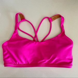 lululemon Free to Be Sports Bra - Pink sz 4